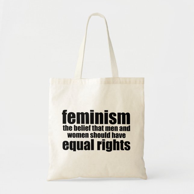 Bolsa Tote Definição Feminista (Frente)
