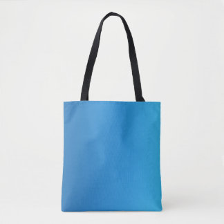 Bolsa Tote Dégradé Bleue Tendance