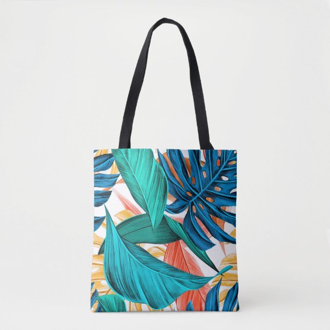 Bolsa Tote Deixa o verão tropical exótico (Frente)