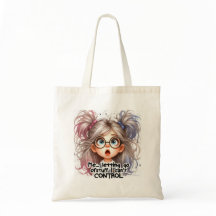 Deixar o saco de tote de controle