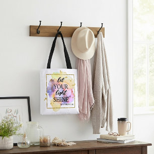 Bolsa Tote Deixe a sua luz brilhar