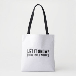 Bolsa Tote Deixe-o nevar