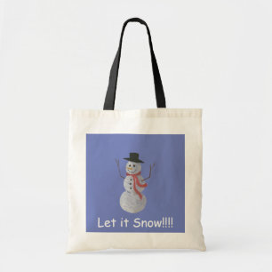 Bolsa Tote Deixe-O Neve!! Snowman