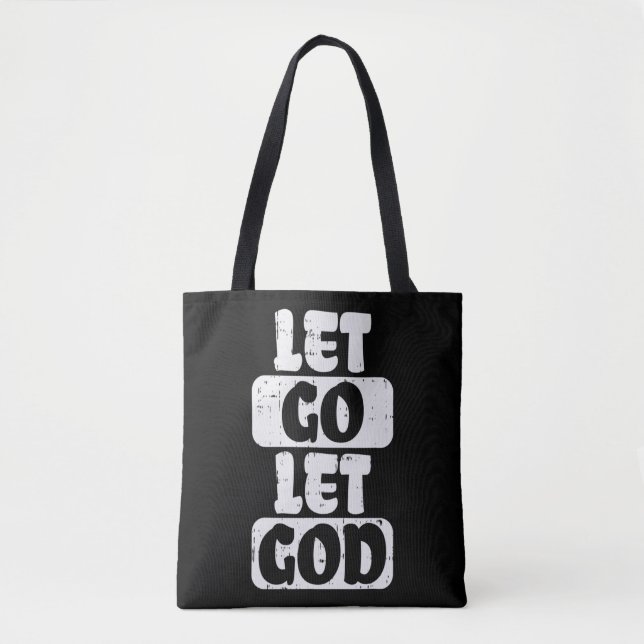 Bolsa Tote Deixem Deus Jesus Fé Citar Christi Religioso (Frente)