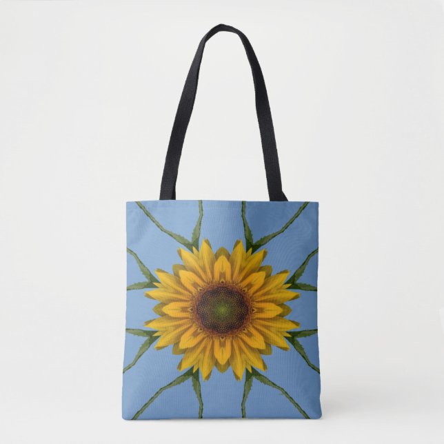 Bolsa Tote Delícia de girassol. (Frente)