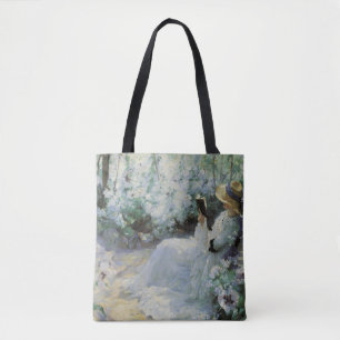 Bolsa Tote Deliciosa solidão de Frank Bramley, Arte de Vinta