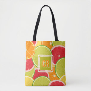 Bolsa Tote Delicioso Citrus Happy Colorful