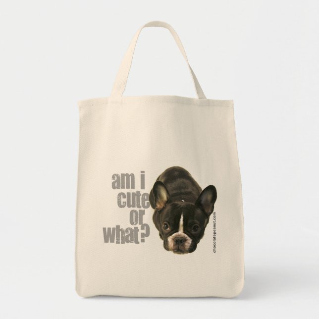 Bolsa Tote demasiado bonito para levar o saco 2 (Frente)