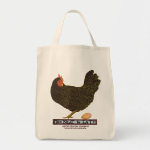 Bolsa Tote Demasiado puro para comer! - Galinha