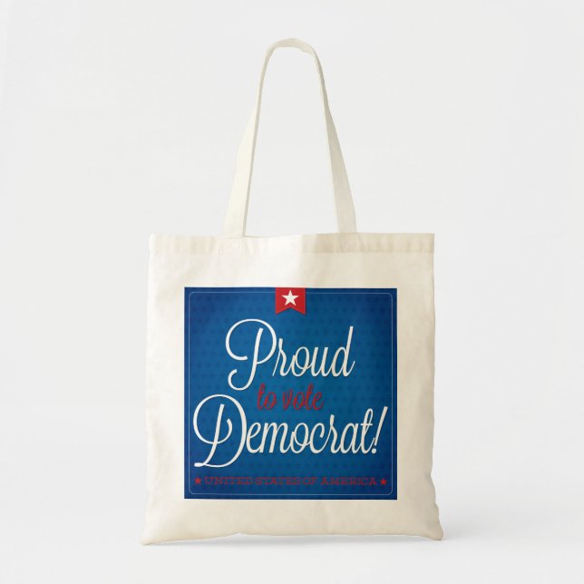 Bolsa Tote Democrata (Frente)
