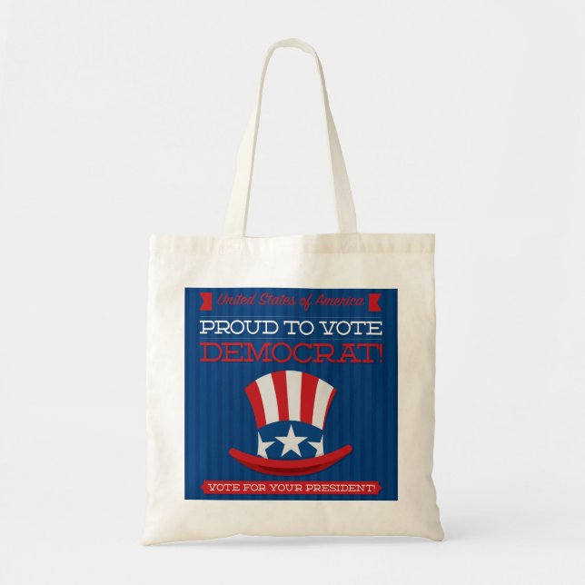 Bolsa Tote Democrata (Frente)