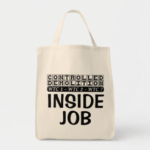 Bolsa Tote Demolição Controlada WTC Edifício 7 Trabalho Inter