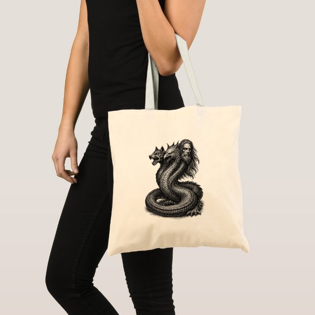 Bolsa Tote Demônio Bune Três Faces, Um Poder (Frente (produto))