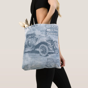 Bolsa Tote Denim Steampunk