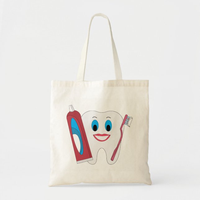 Bolsa Tote Dente feliz (Frente)