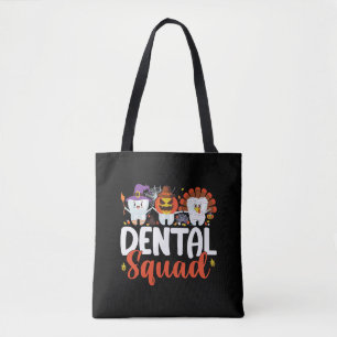 Bolsa Tote Dentista Dente Dente Dente Dentária do Esquadrão D