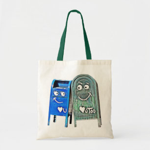 Bolsa Tote Denver, eu te amo caixas de correio