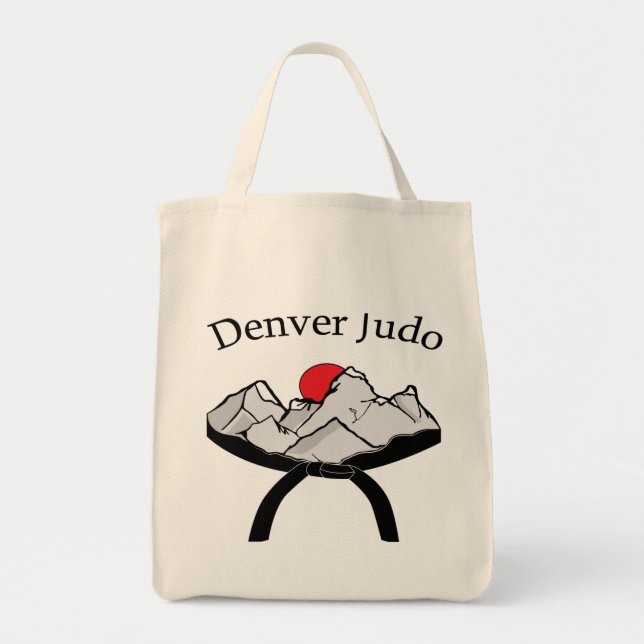 Bolsa Tote Denver Judo Canvas Tote Bag (Frente)