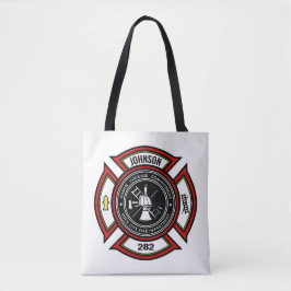 Bolsa Tote Departamento de Bombeiros NOME ADD. Bombeiro Salva