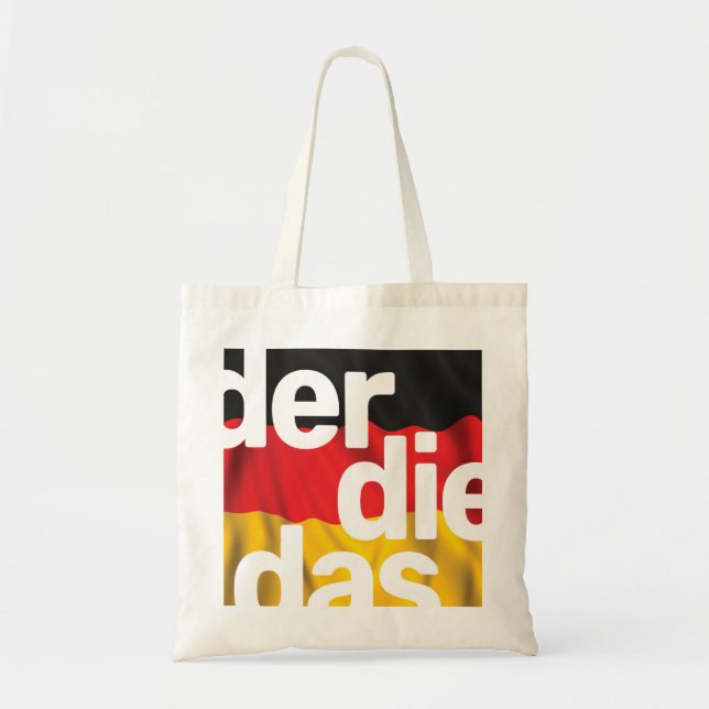 Bolsa Tote Der Die Das (Frente)