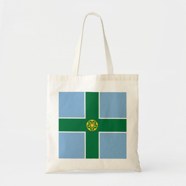 Bolsa Tote Derbyshire Flag (Frente)