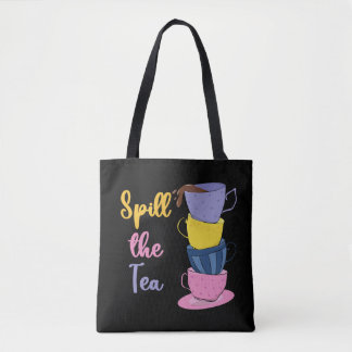 Bolsa Tote Derramar O Chá - Tea Drinker