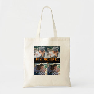 Bolsa Tote Derrote a Mamãe Ever Custom 4 colagem de fotos