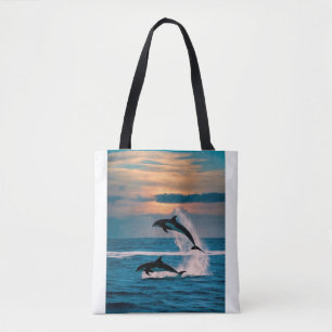 Bolsa Tote Desafio no Azul Profundo