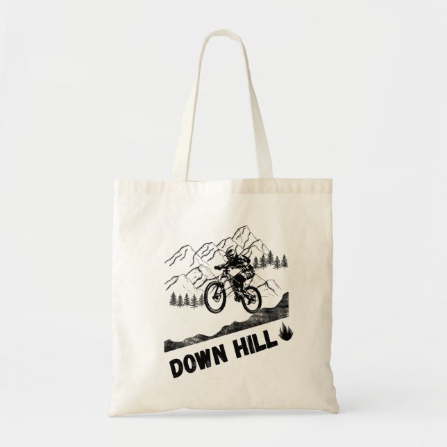 Bolsa Tote Descida Mountain Bike (Frente)