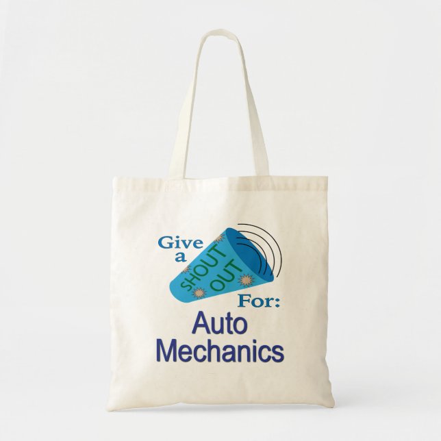 Bolsa Tote Descubra a mecânica automática (Frente)