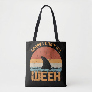 Bolsa Tote Desculpe, não posso... é Semana Engraçada.