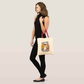 Bolsa Tote Desculpe o Atraso Estava Me Demorando - Ganso Bobo
