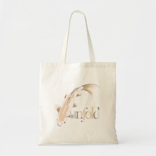 Bolsa Tote Desdobrar – Símbolo Japonês Koi de Crescimento