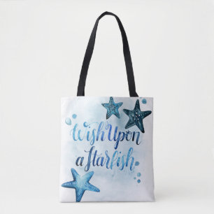 Bolsa Tote Deseje com um Starfish