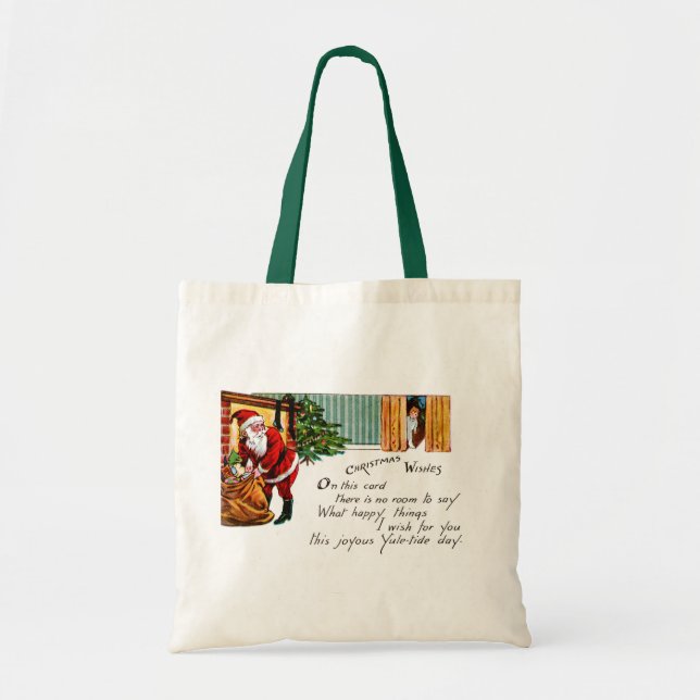 Bolsa Tote Desejos de Natal (Frente)