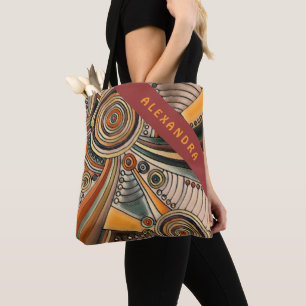 Bolsa Tote Desenhado à Mão por EDDArt - Pensamentos 1