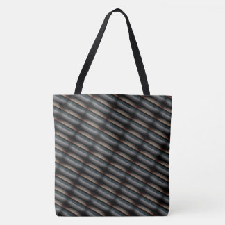 Bolsa Tote DESENHAR MODERN abstrato em cinza preto