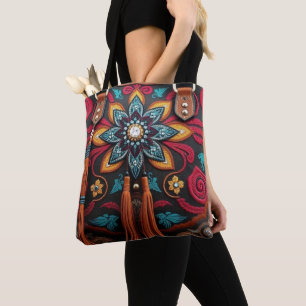 Bolsa Tote Desenhar Ocidental 1