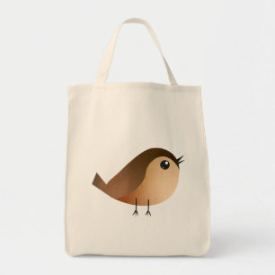 Bolsa Tote Desenho animado de passarinho fofo