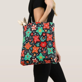 Bolsa Tote Desenho Colorido de Férias Abstrato