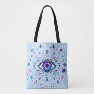 Bolsa Tote Desenho Cósmico Espiritual