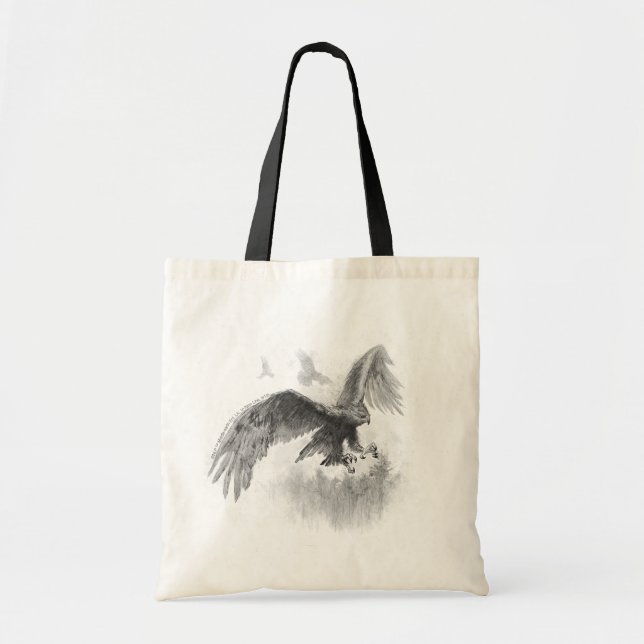 Bolsa Tote Desenho das Águias excelentes (Frente)