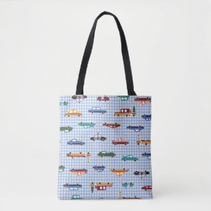 Bolsa Tote Desenho De Carro Bonito: Simples E Sem Olhos