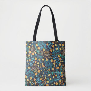 Bolsa Tote Desenho De Mão Floral: Criativo Sem Olho