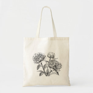 Bolsa Tote Desenho de tinta à base de amendoim