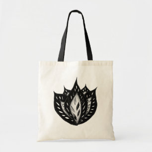 Bolsa Tote Desenho De Tinta De Abstrato Com Pontos