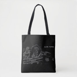 Bolsa Tote Desenho do edifício Bakery da Arquitetura da Cidad