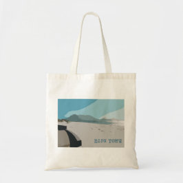 Bolsa Tote Desenho do Oceano Montanhoso da Mesa do Cabo