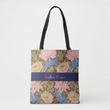 Desenho Floral Ousado de William Morris Adicione u