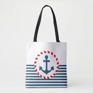Bolsa Tote Desenho náutico